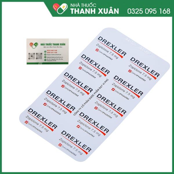 Drexler - Điều trị ngắn hạn chứng mất ngủ